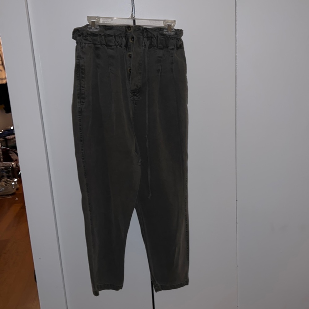 Free people Green Joggers size M
